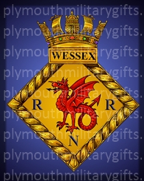 HMS Wessex RNR Magnet